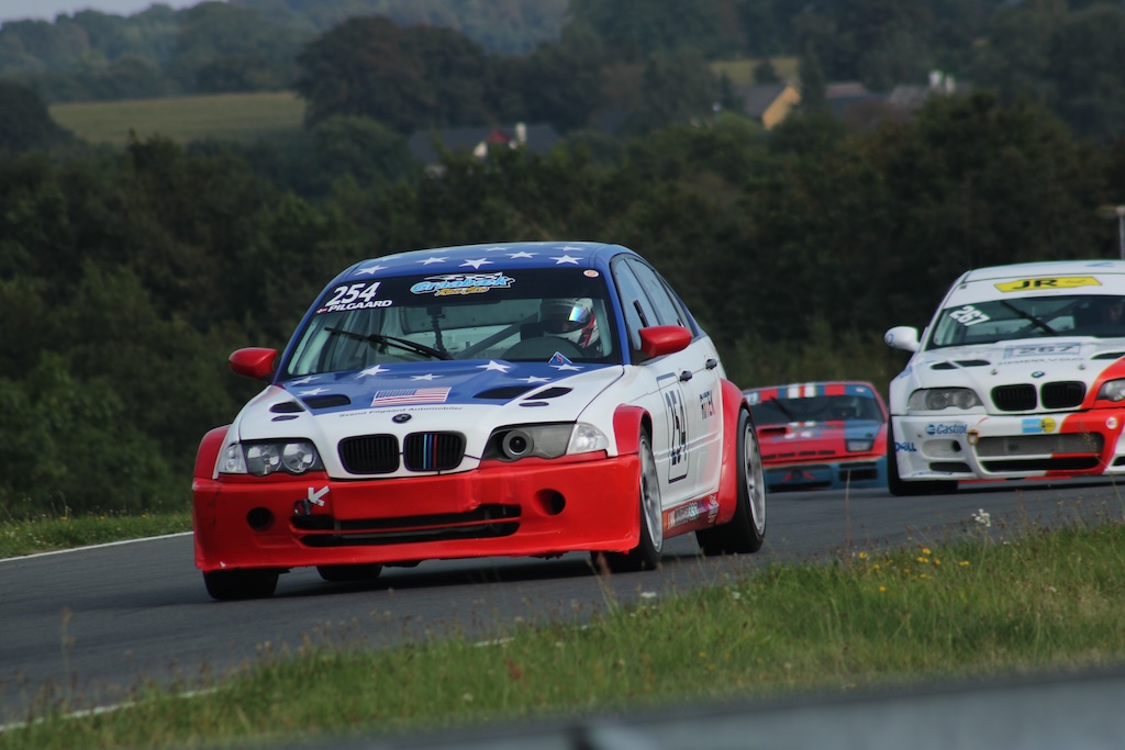 Casper Pilgaard i BMW 320i
(Foto: Motorsporten.dk)